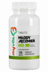 Cevada verde jovem BIO 100 comprimidos 500 mg MYVITA